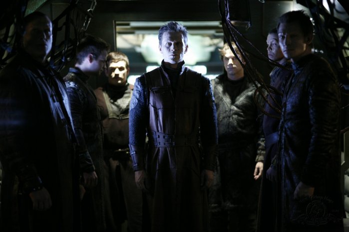 Michael (Connor Trinneer) and his genetically-engineered Wraith hybrids.
