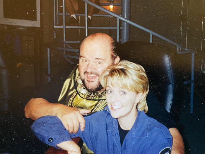 Keywords: behind the scenes, amanda tapping, dom deluise