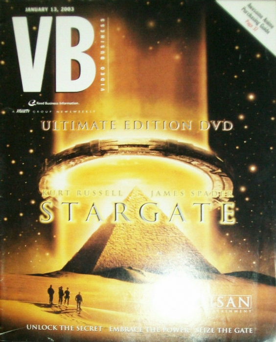 Video Business (January 13, 2003)
Keywords: movie, magazine