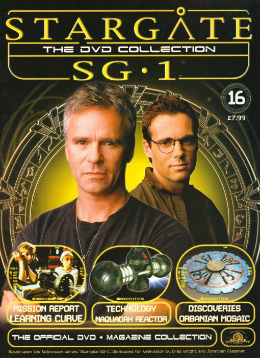 Stargate SG-1 DVD Magazine #16
Keywords: DVD, Collection
