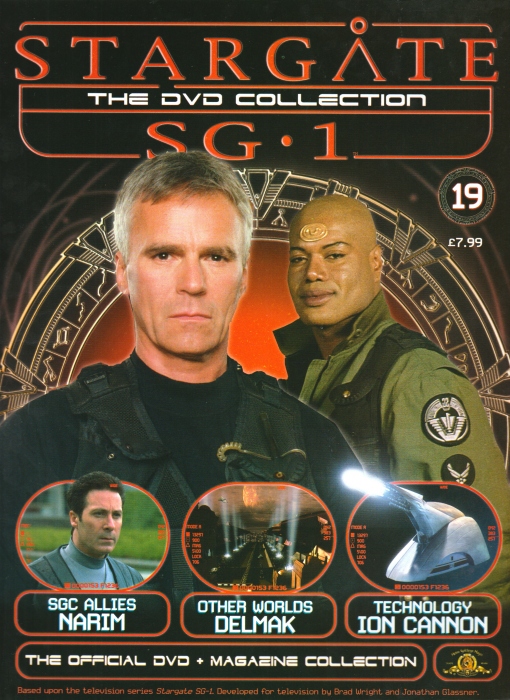 Stargate SG-1 DVD Magazine #19
Keywords: DVD, Collection
