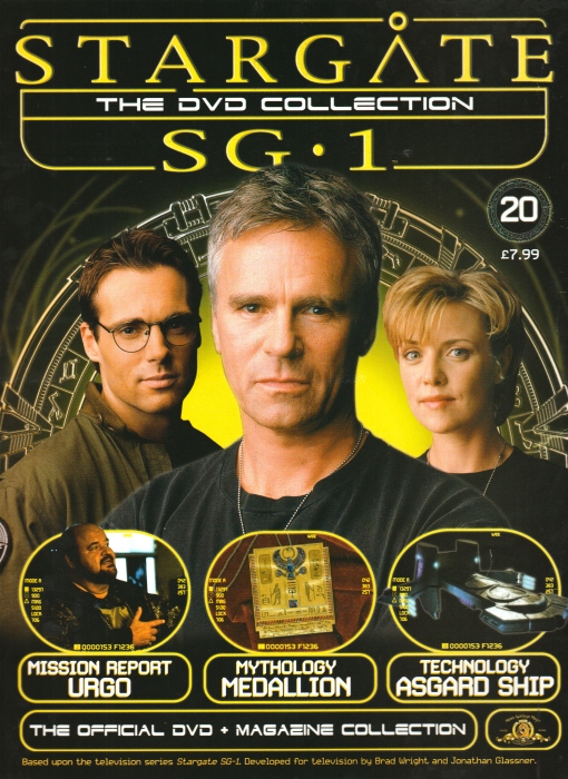 Stargate SG-1 DVD Magazine #20
Keywords: DVD, Collection