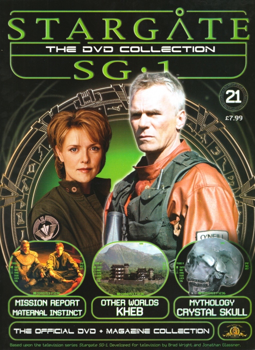 Stargate SG-1 DVD Magazine #21
Keywords: DVD, Collection