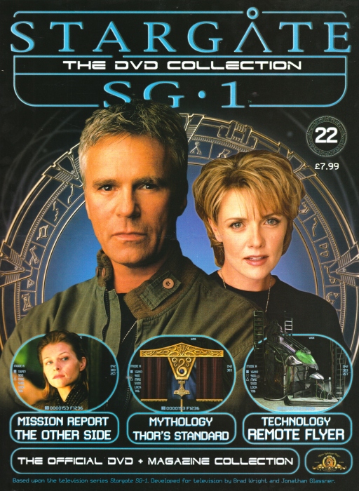 Stargate SG-1 DVD Magazine #22
Keywords: DVD, Collection