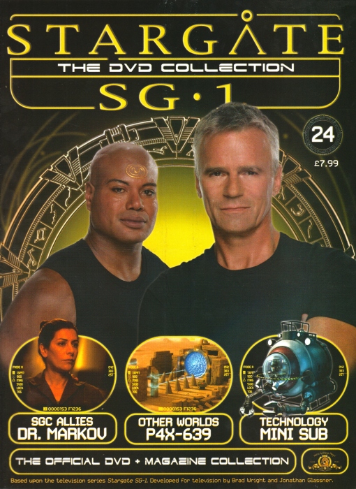 Stargate SG-1 DVD Magazine #24
Keywords: DVD, Collection