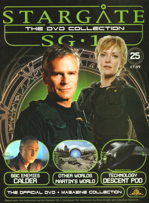 Stargate SG-1 DVD Magazine #25
Keywords: DVD, Collection