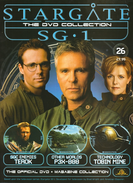 Stargate SG-1 DVD Magazine #26
Keywords: DVD, Collection