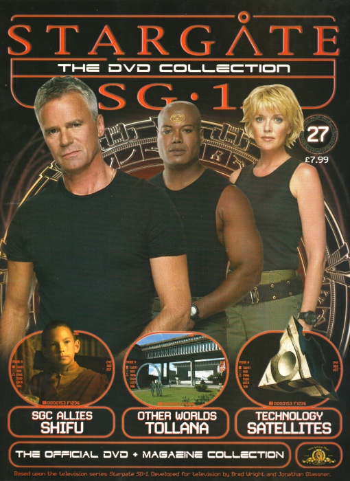 Stargate SG-1 DVD Magazine #27
Keywords: DVD, Collection