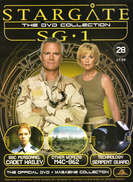 Stargate SG-1 DVD Magazine #28
Keywords: DVD, Collection