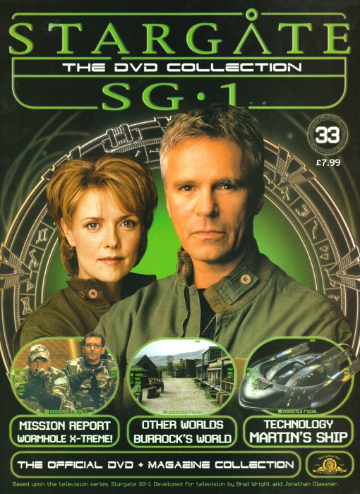 Stargate SG-1 DVD Magazine #33
Keywords: DVD, Collection