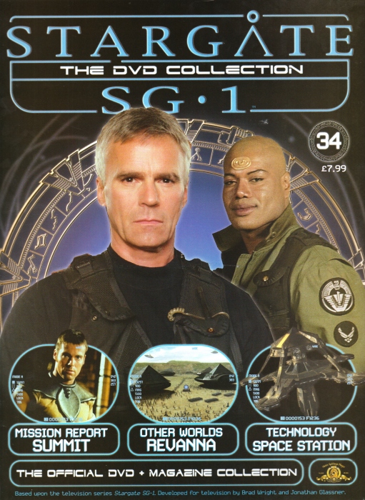 Stargate SG-1 DVD Magazine #34
Keywords: DVD, Collection