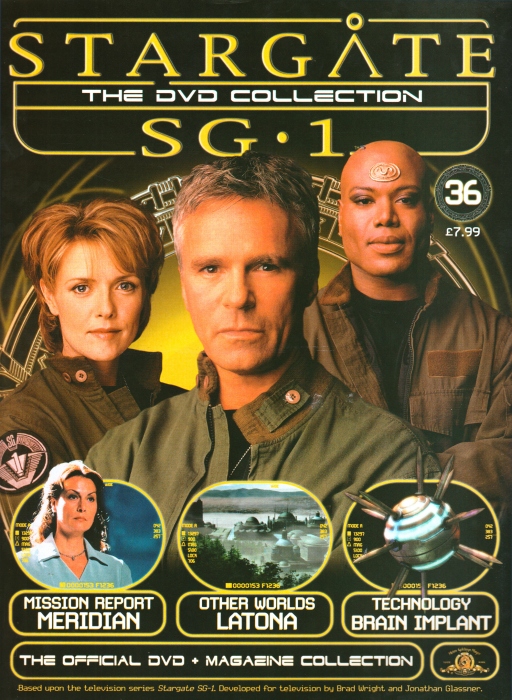 Stargate SG-1 DVD Magazine #36
Keywords: DVD, Collection