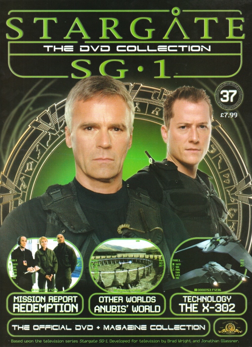 Stargate SG-1 DVD Magazine #37
Keywords: DVD, Collection