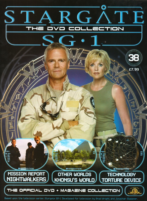 Stargate SG-1 DVD Magazine #38
Keywords: DVD, Collection
