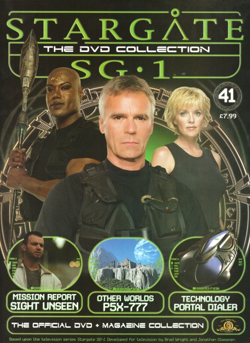 Stargate SG-1 DVD Magazine #41
Keywords: DVD, Collection