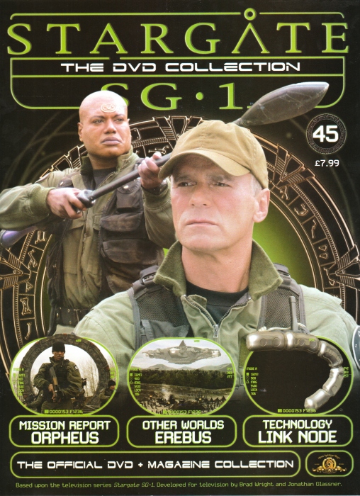 Stargate SG-1 DVD Magazine #45
Keywords: DVD, Collection