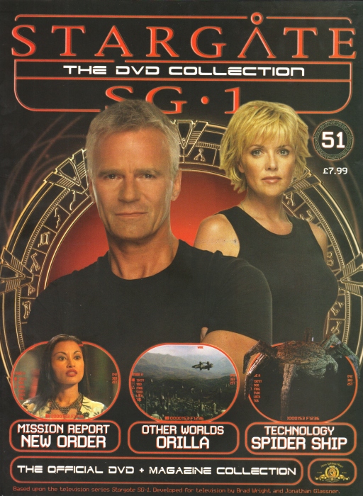 Stargate SG-1 DVD Magazine #51
Keywords: DVD, Collection