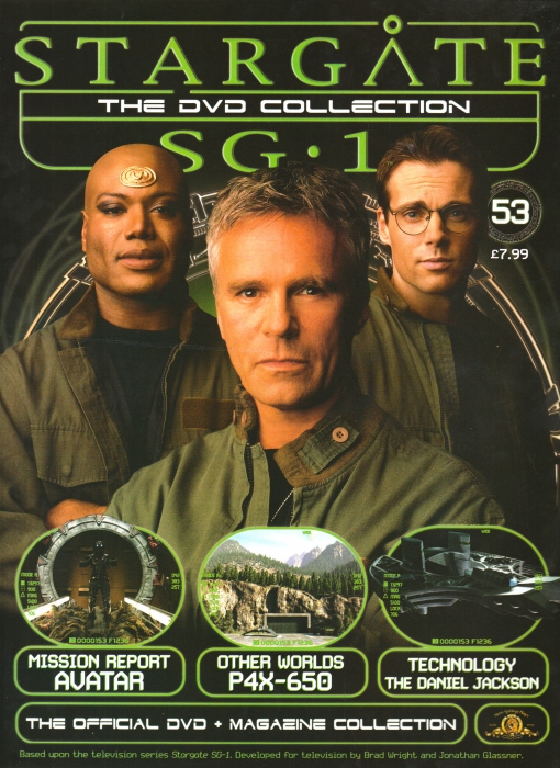 Stargate SG-1 DVD Magazine #53
Keywords: DVD, Collection