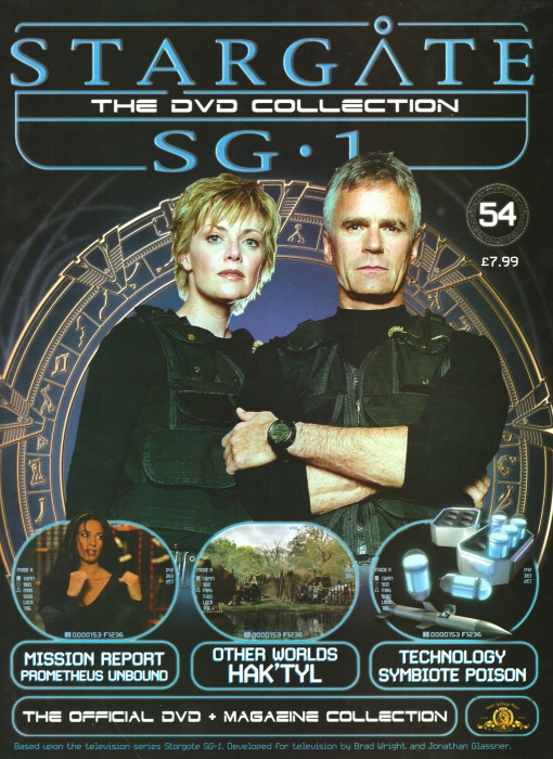 Stargate SG-1 DVD Magazine #54
Keywords: DVD, Collection