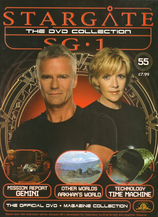 Stargate SG-1 DVD Magazine #55
Keywords: DVD, Collection