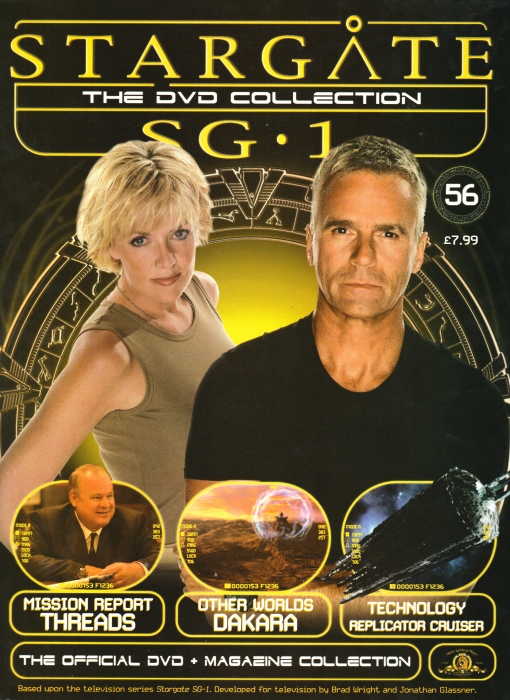 Stargate SG-1 DVD Magazine #56
Keywords: DVD, Collection
