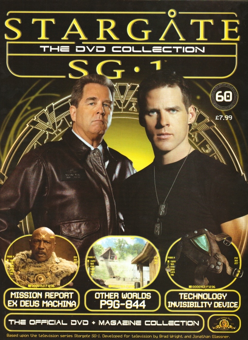 Stargate SG-1 DVD Magazine #60
Keywords: DVD, Collection
