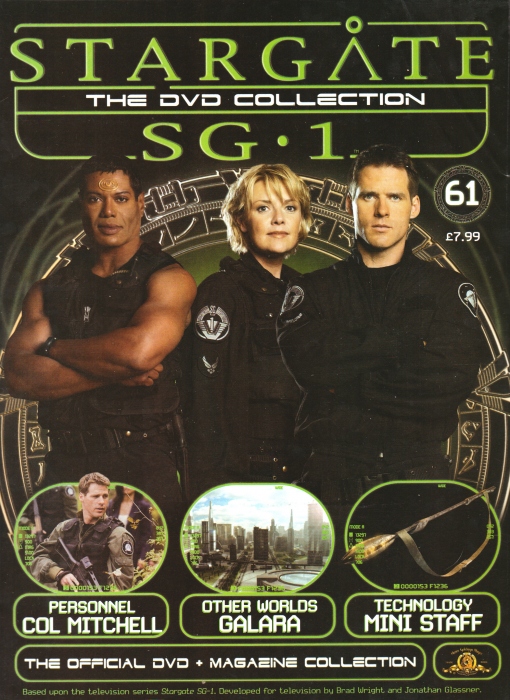 Stargate SG-1 DVD Magazine #61
Keywords: DVD, Collection