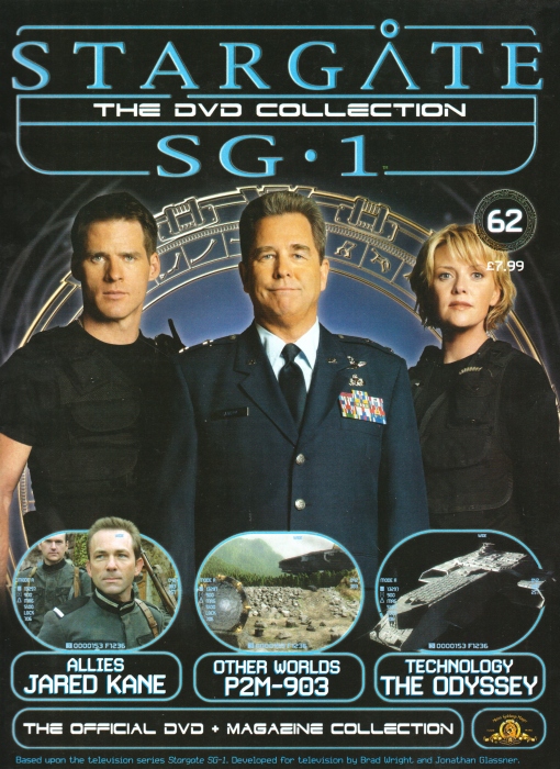 Stargate SG-1 DVD Magazine #62
Keywords: DVD, Collection