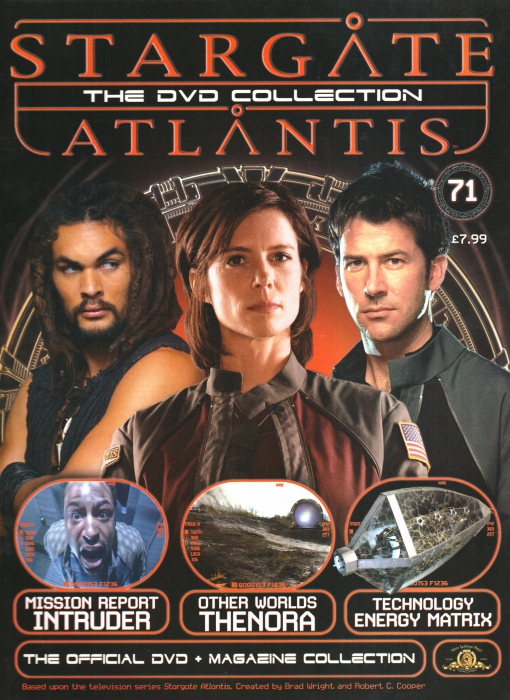 Stargate Atlantis DVD Magazine #71
Keywords: DVD, Collection