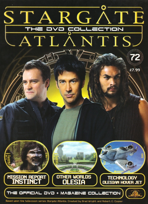 Stargate Atlantis DVD Magazine #72
Keywords: DVD, Collection