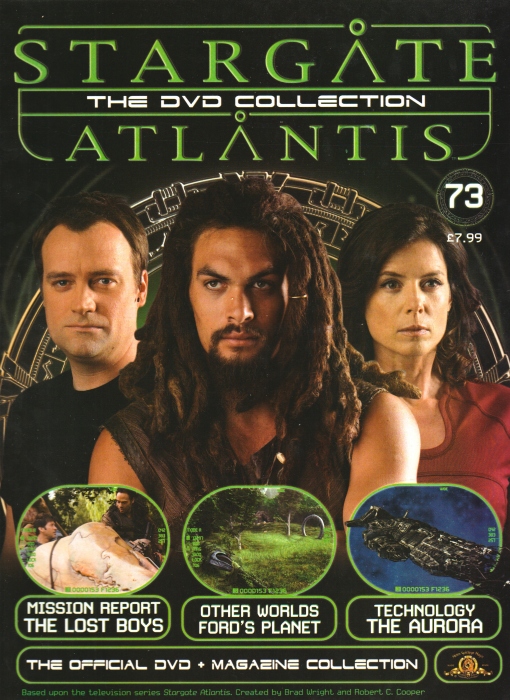 Stargate Atlantis DVD Magazine #73
Keywords: DVD, Collection