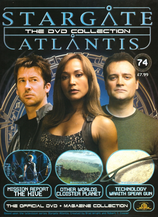 Stargate Atlantis DVD Magazine #74
Keywords: DVD, Collection