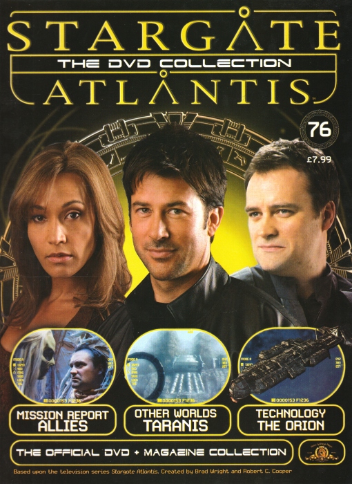 Stargate Atlantis DVD Magazine #76
Keywords: DVD, Collection