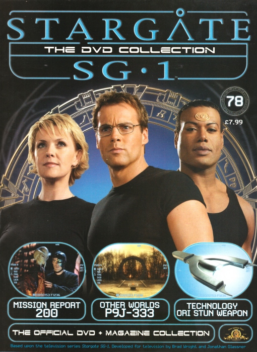 Stargate SG-1 DVD Magazine #78
Keywords: DVD, Collection