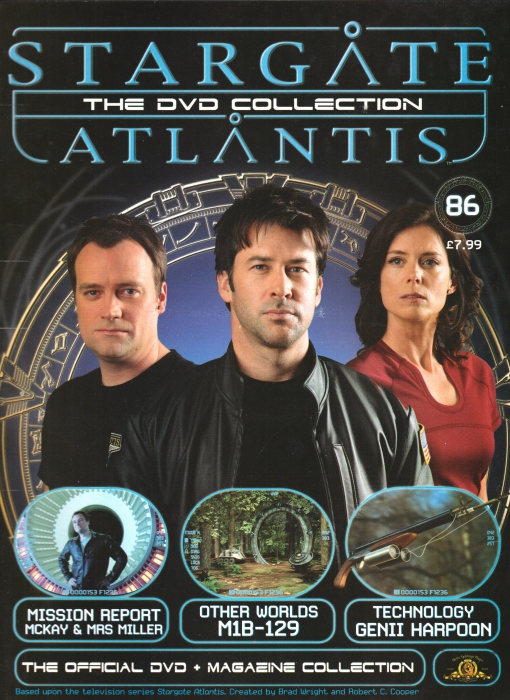 Stargate Atlantis DVD Magazine #86
Keywords: DVD, Collection