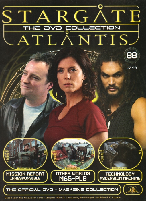 Stargate Atlantis DVD Magazine #88
Keywords: DVD, Collection