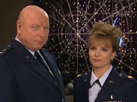 Don S. Davis and Teryl Rothery