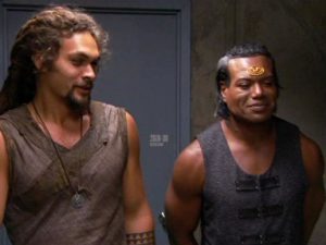 Midway (SGA 417) - Ronon and Teal'c