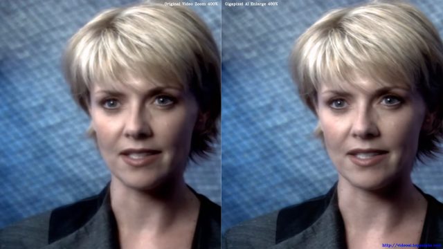 Stargate SG-1 AI upscaling comparison