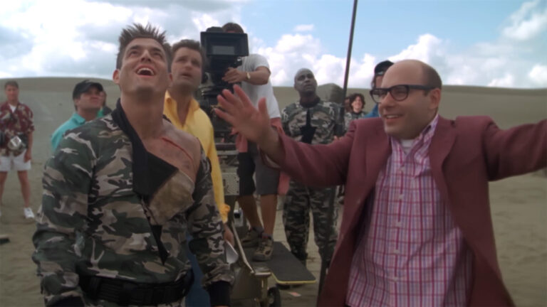 Willie Garson and Michael DeLuise ("Wormhole X-Treme!")