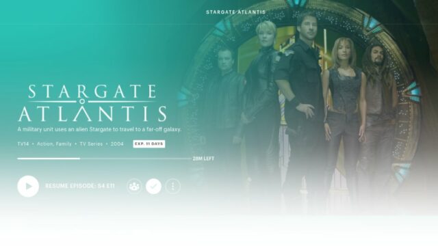 Stargate Atlantis on Hulu