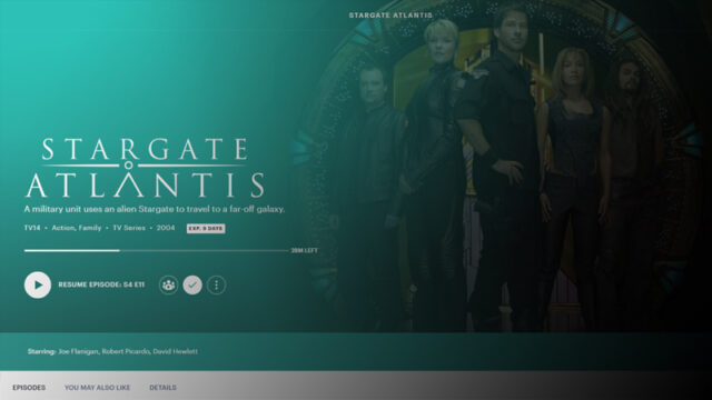 Stargate Atlantis is leaving Hulu (2021)