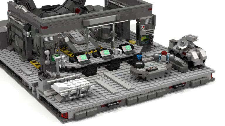 LEGO Stargate Command Partial Model (Eredonius)