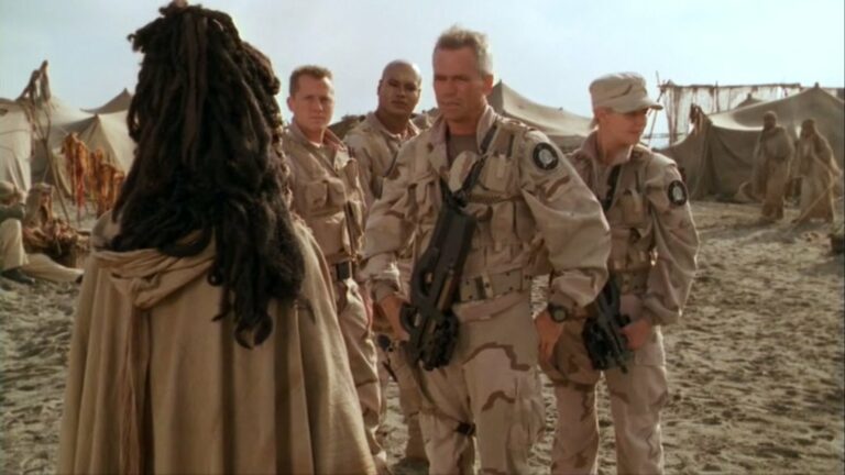 SG-1 finds Skaara on Abydos ("Full Circle")
