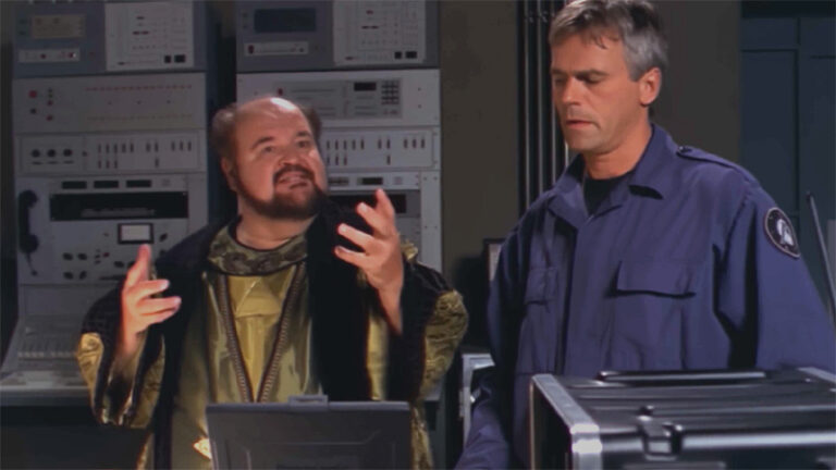 Urgo and Jack (Dom DeLuise and Richard Dean Anderson)