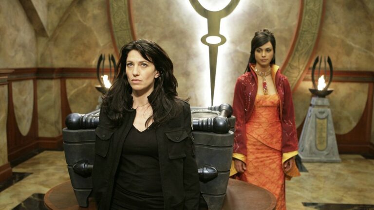 Vala and Adria ("Stargate: The Ark of Truth")