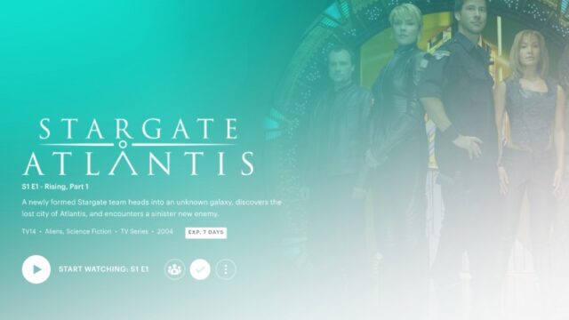 Stargate Atlantis on Hulu