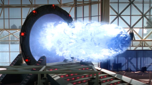 The Stargate opens ("2010")