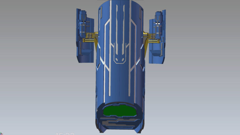 Puddle Jumper model (CAD preview)