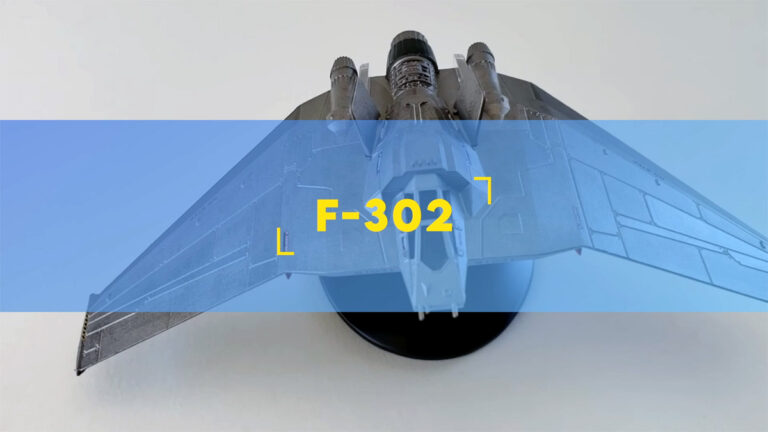 F-302 (Eaglemoss / Master Replicas model)